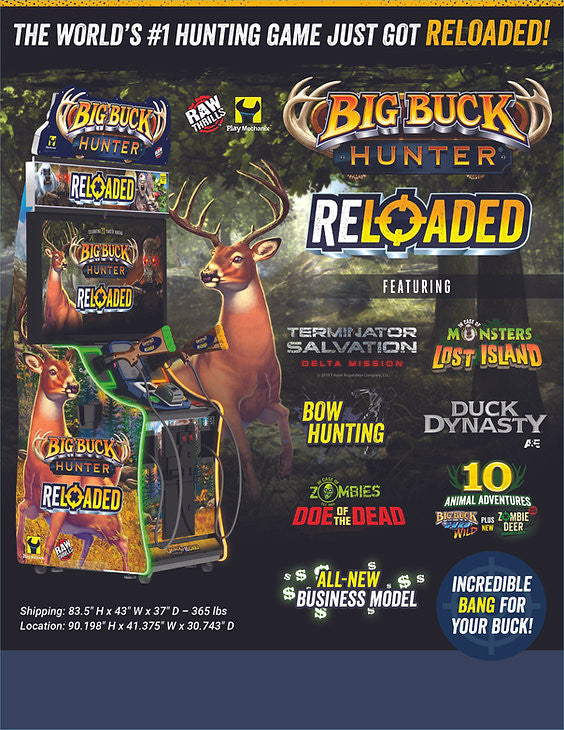 Big Buck Hunter Reloaded 42″ LCD Monitor OFFLINE - Image 2