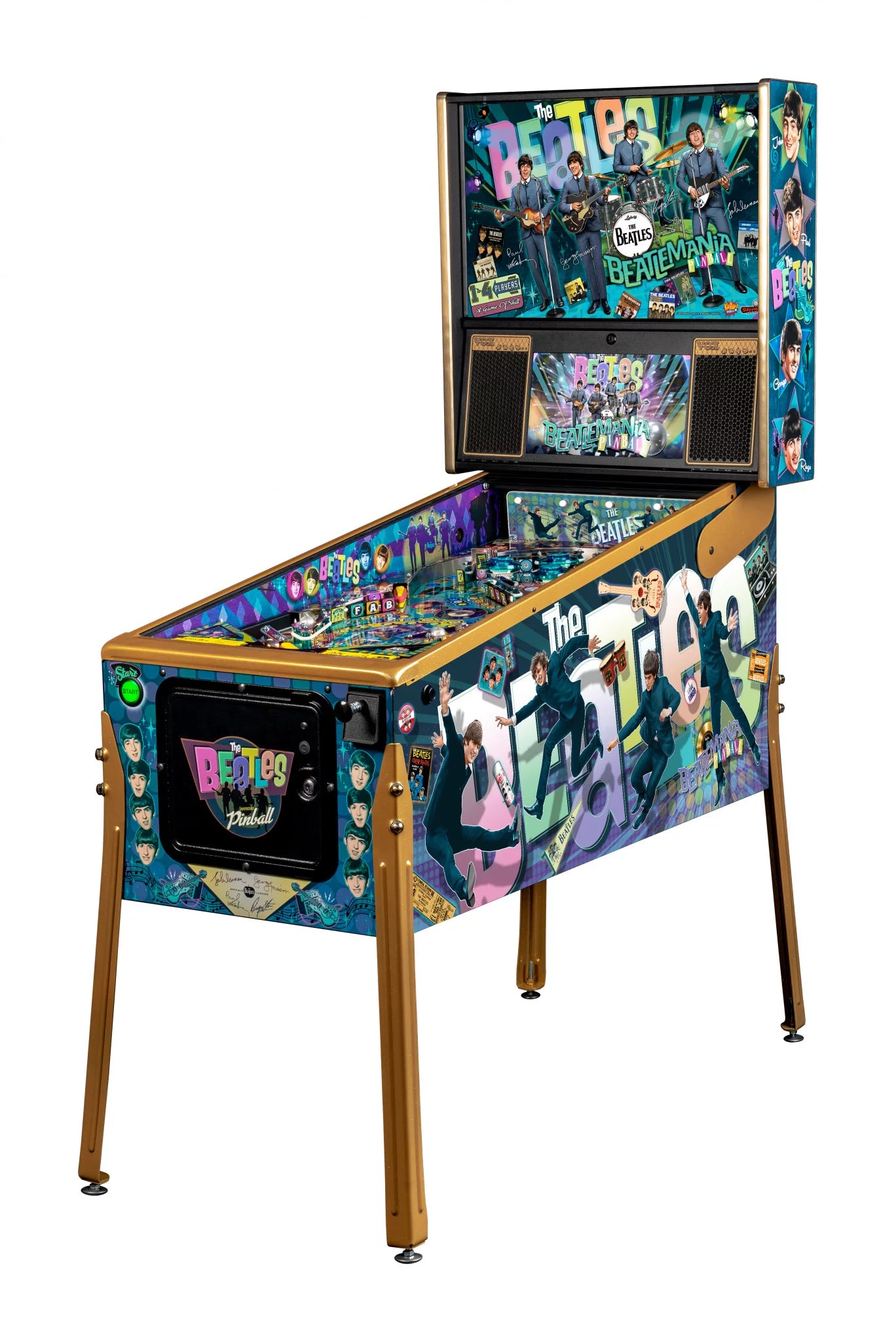 The Beatles: Gold Edition Pinball Machine - Image 2