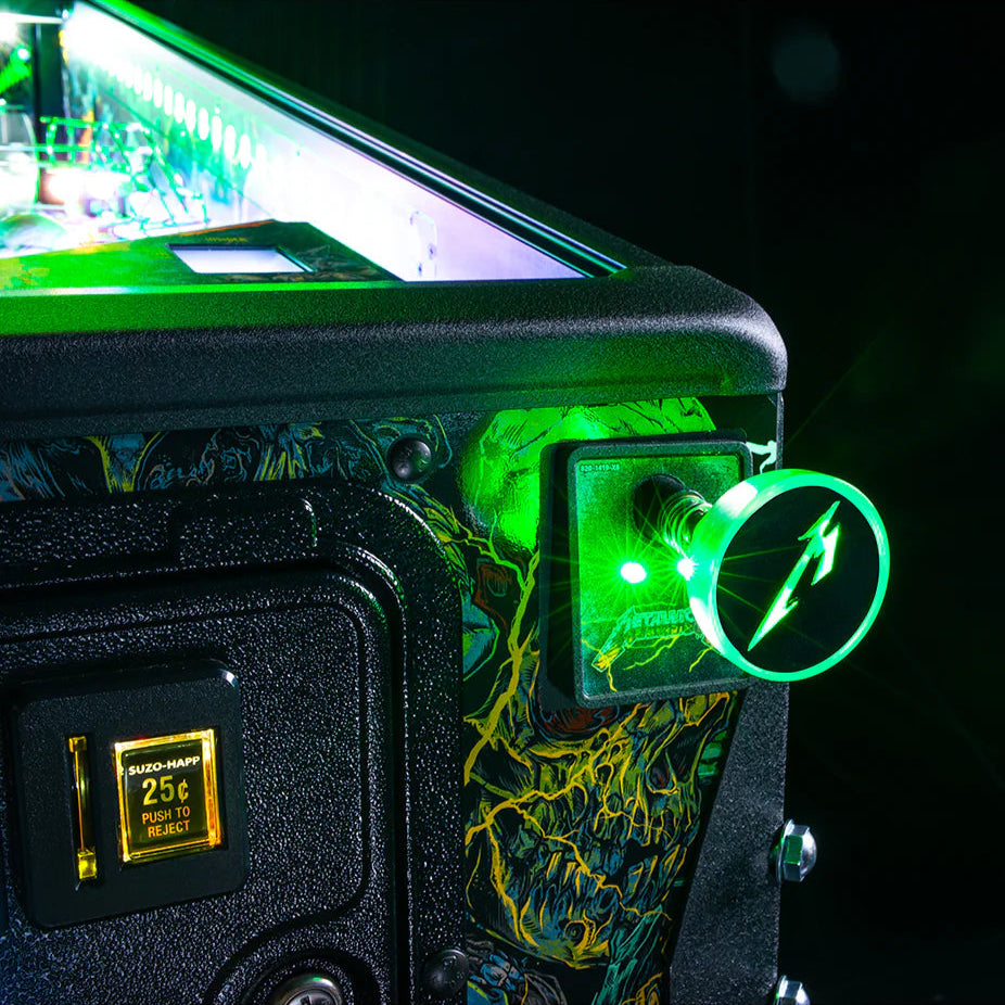 Ultimate Pinball Shop featured machine display