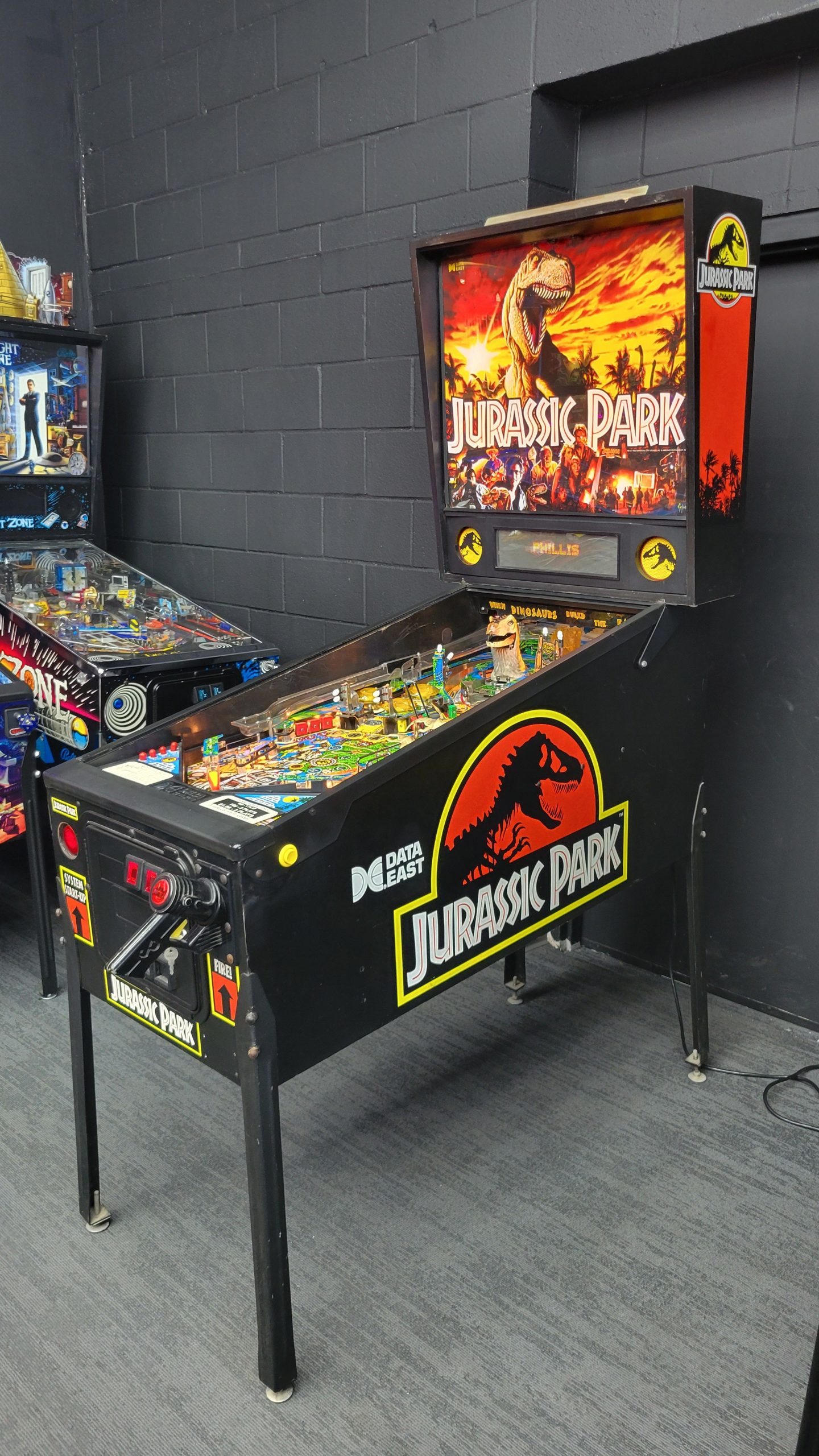 Data East Jurassic Park Pinball - Image 6