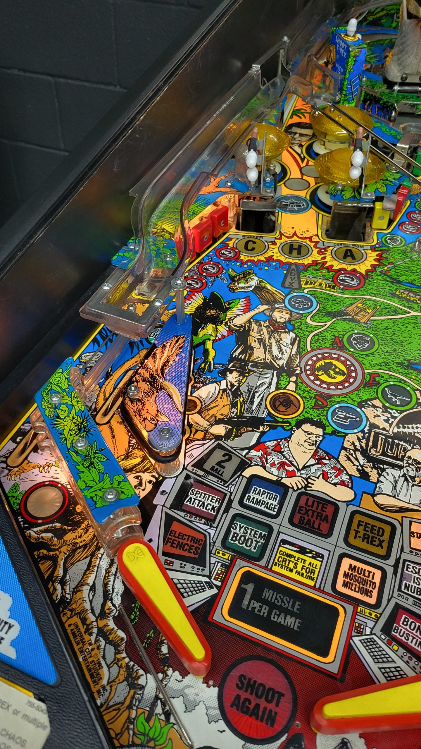 Data East Jurassic Park Pinball - Image 10