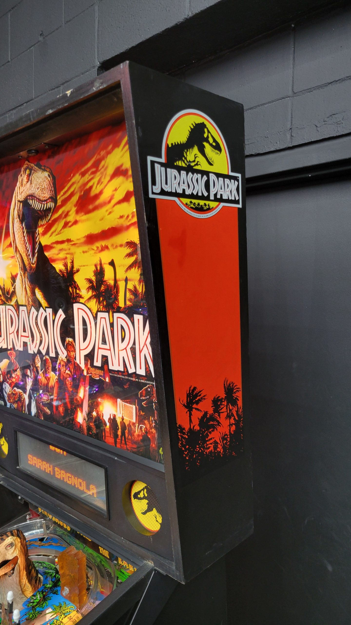 Data East Jurassic Park Pinball - Image 7