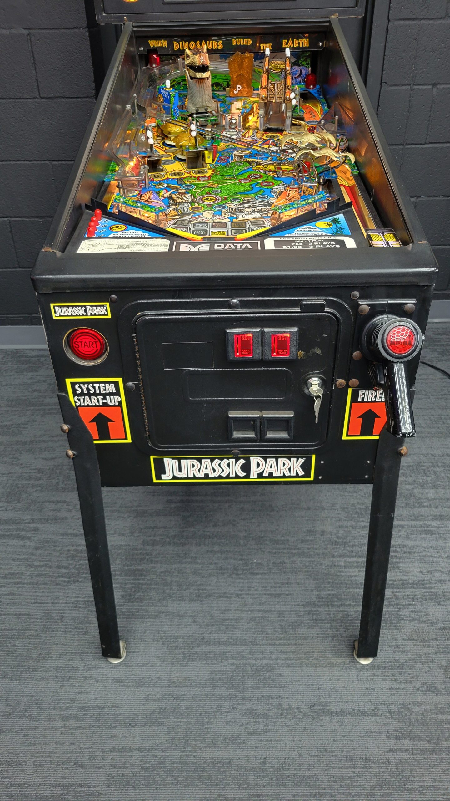 Data East Jurassic Park Pinball - Image 2