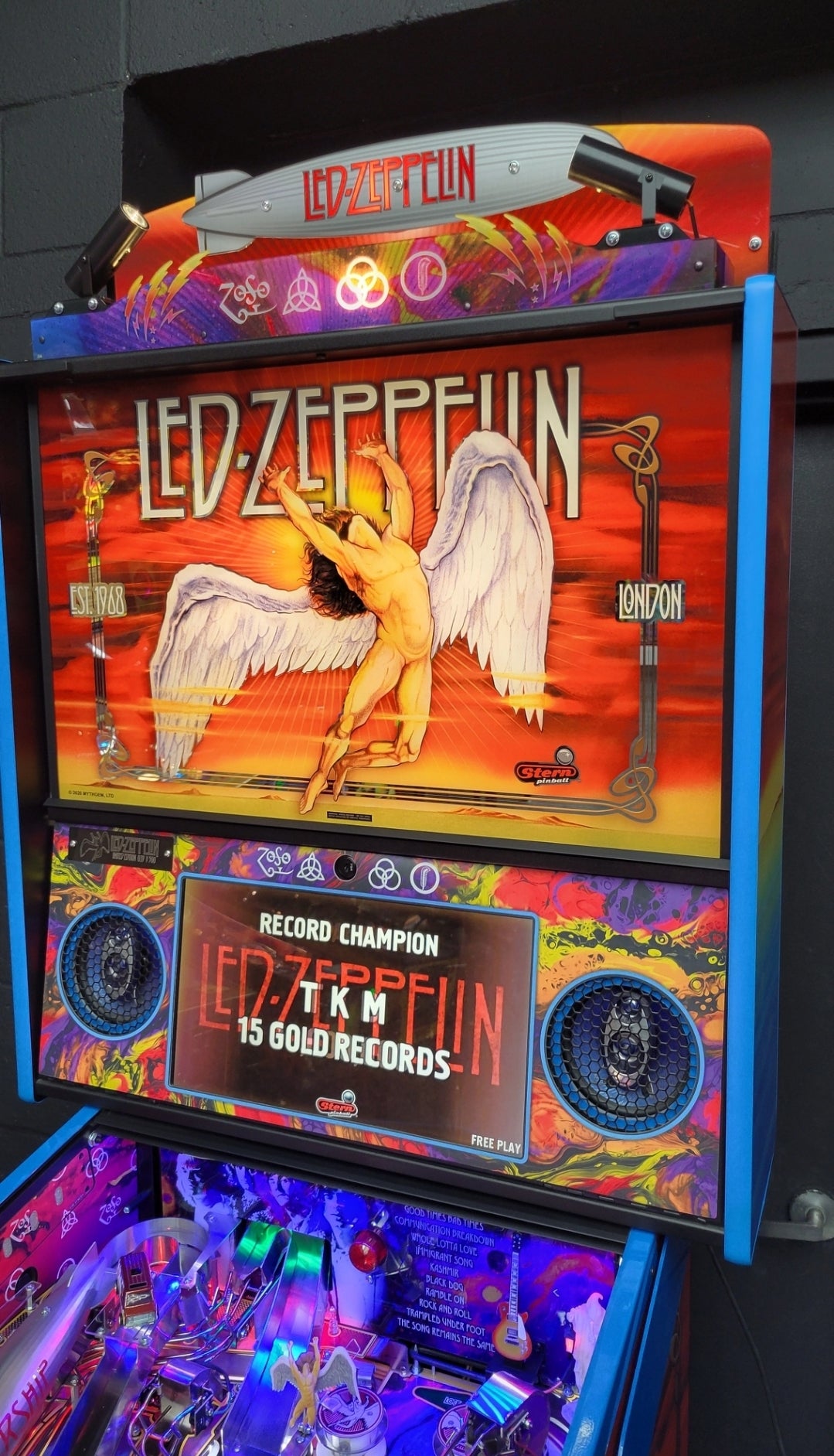Led Zeppelin LE Pinball HUO - Image 8