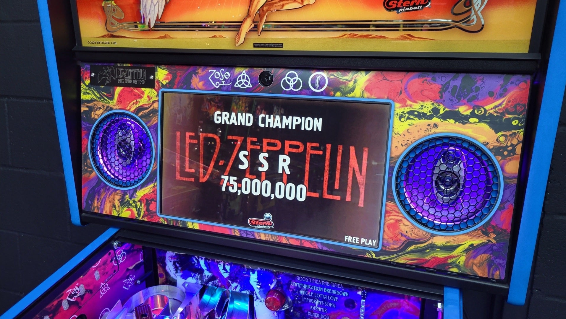 Led Zeppelin LE Pinball HUO - Image 17