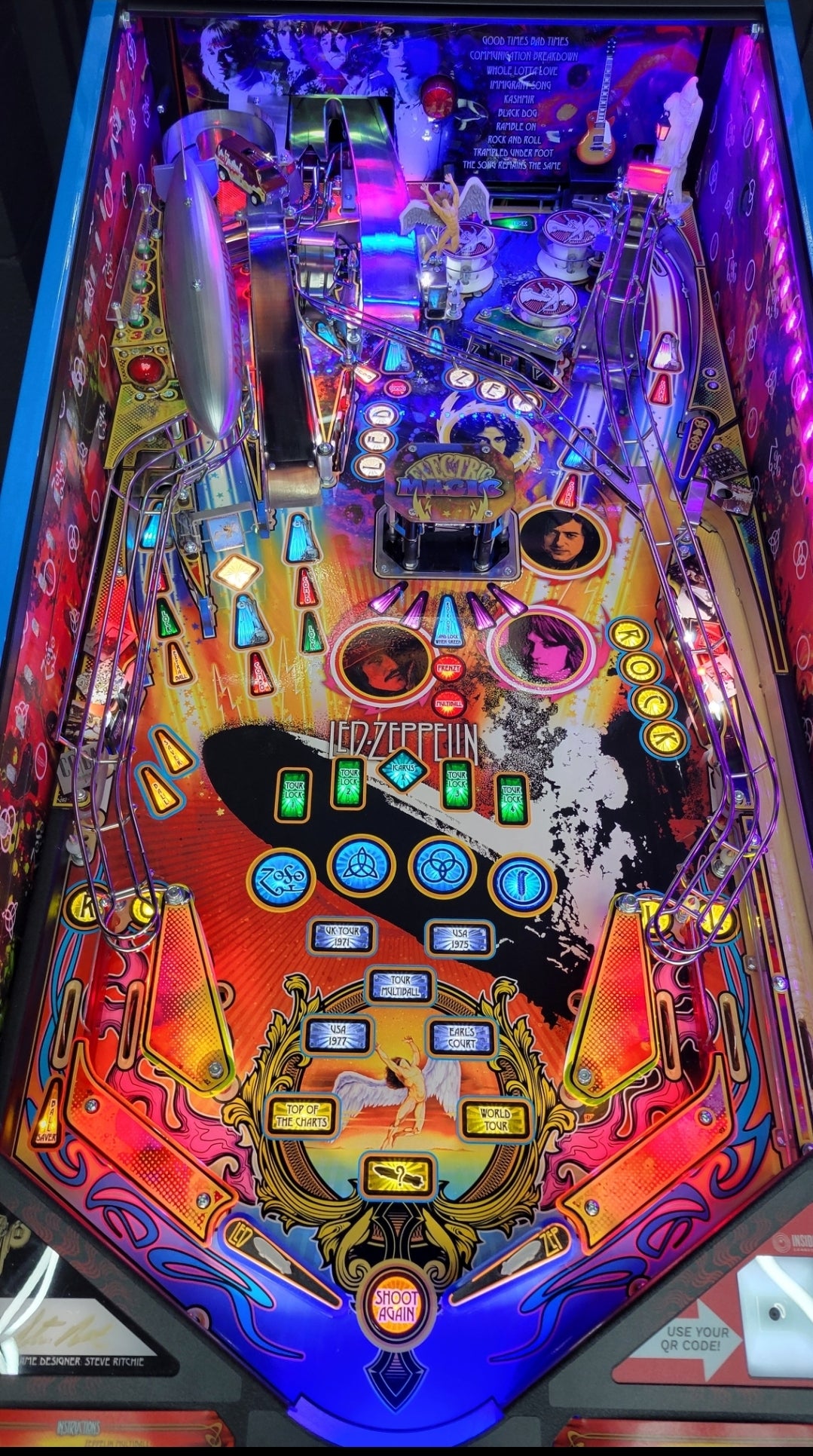 Led Zeppelin LE Pinball HUO - Image 9